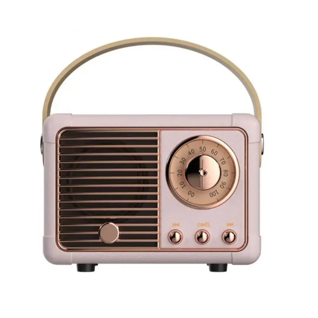 Timeless Retro Radio Bluetooth Speaker - Vintage Radio Design with Modern Tech