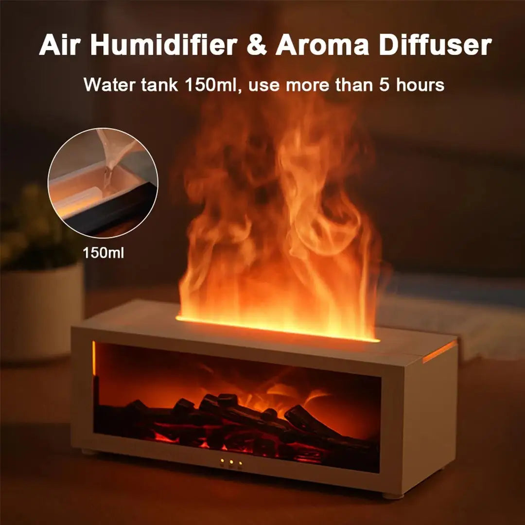 150ML Flame Effect Essential Oil Diffuser