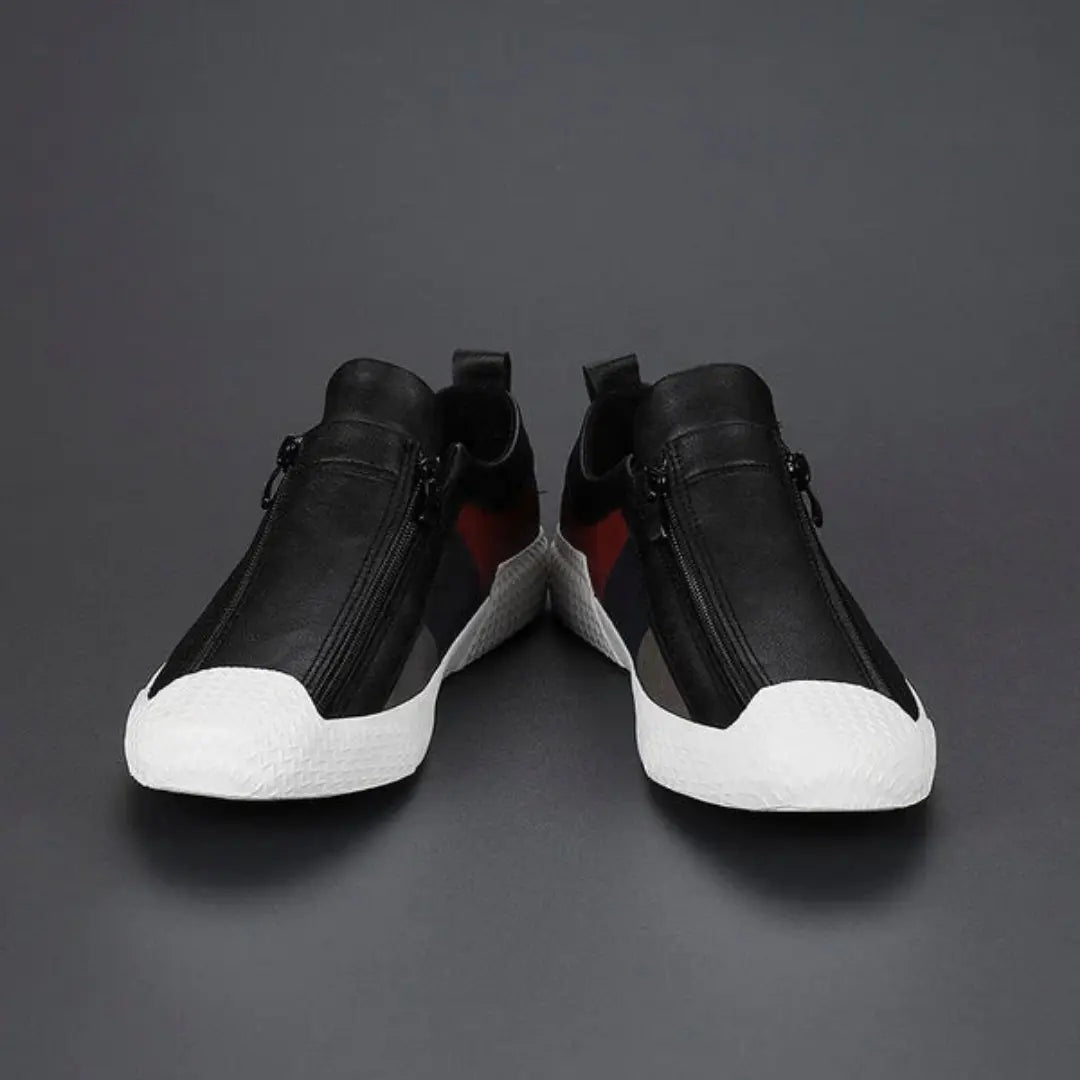 Claude Monet Leather Sneakers