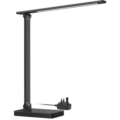 Eye-Caring LED Desk Lamp - 5 Modes USB Charging and Adjustable Design