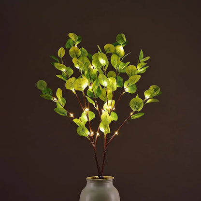 Olive Branch Fairy Lights - Nature-Inspired LED Decor for Cozy Spaces