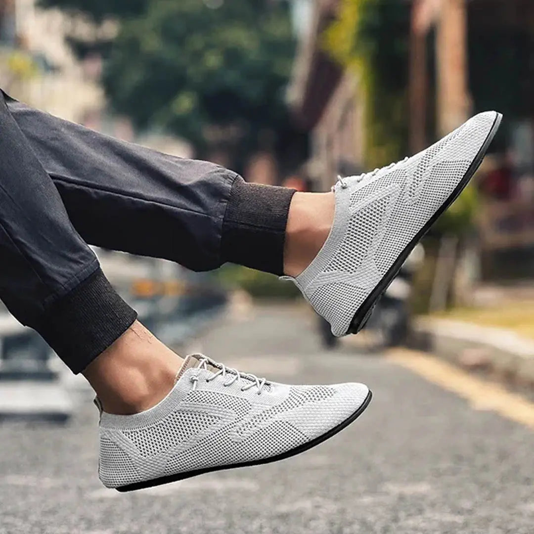 Mesh Knit Slip-Ons