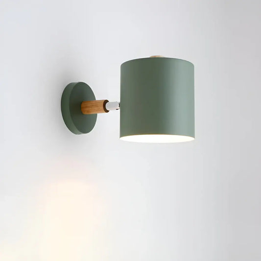 Scandinavian Lamp Wall Light Adjustable - Pastel Wall Reading Lamp for Bedrooms and Kids Rooms