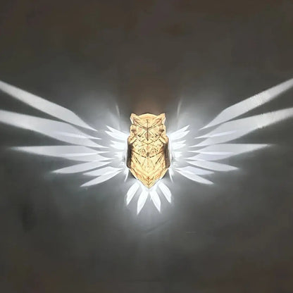 Aurev - Luminous Wings Wall Light