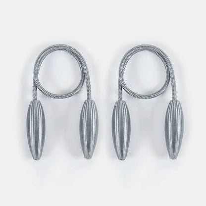 Lureva Arbitrary Shape Curtain Tiebacks - Flexible Decorative Holdbacks for Drapes and Curtains