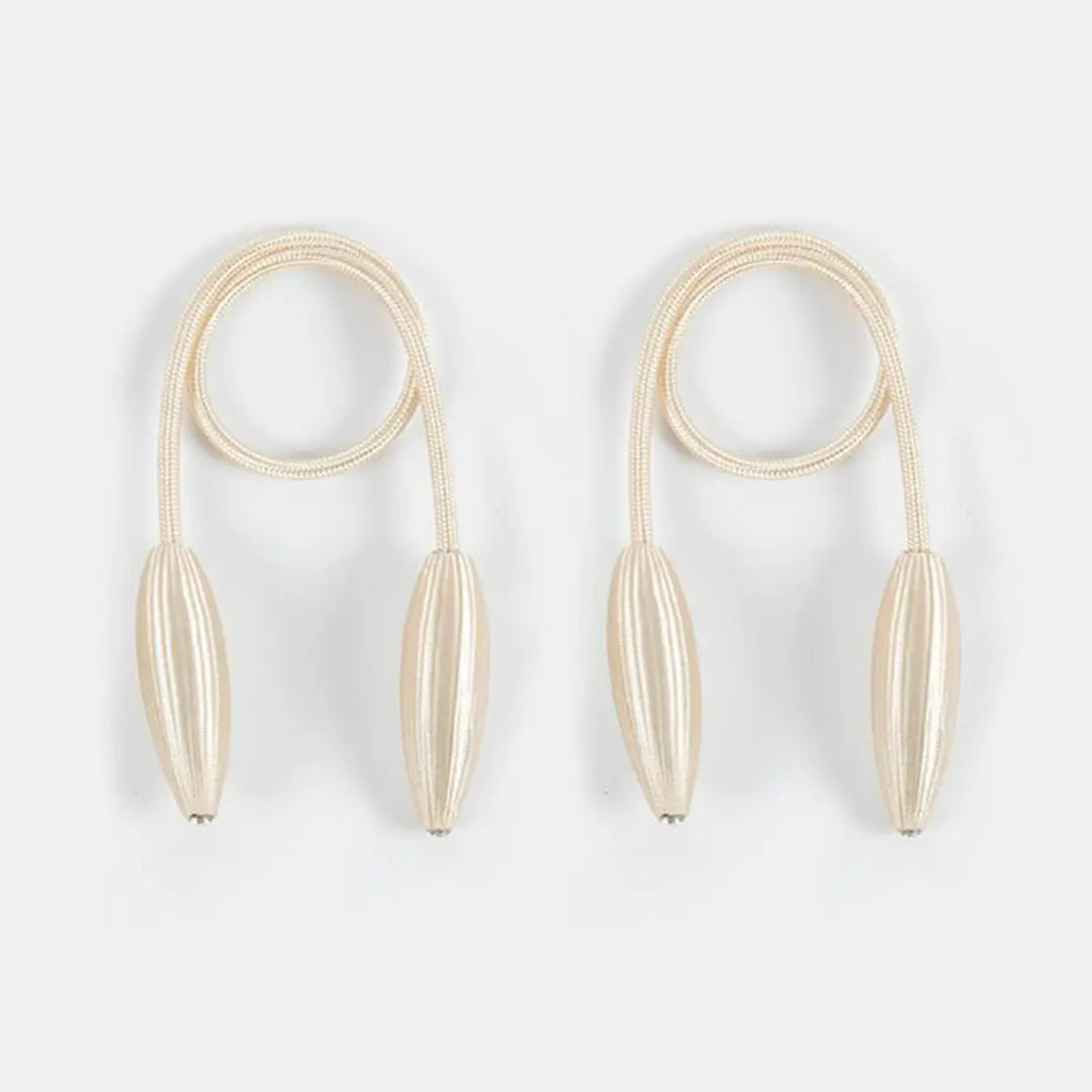 Lureva Arbitrary Shape Curtain Tiebacks - Flexible Decorative Holdbacks for Drapes and Curtains