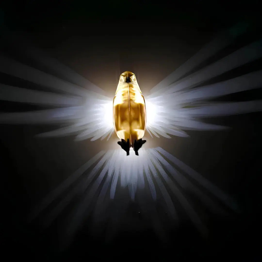 Aurev - Luminous Wings Wall Light