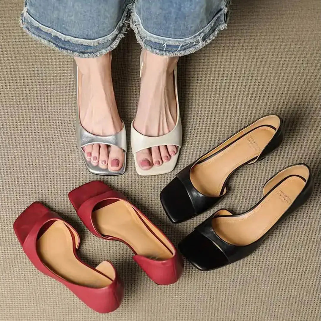 Valenti Leather Heels