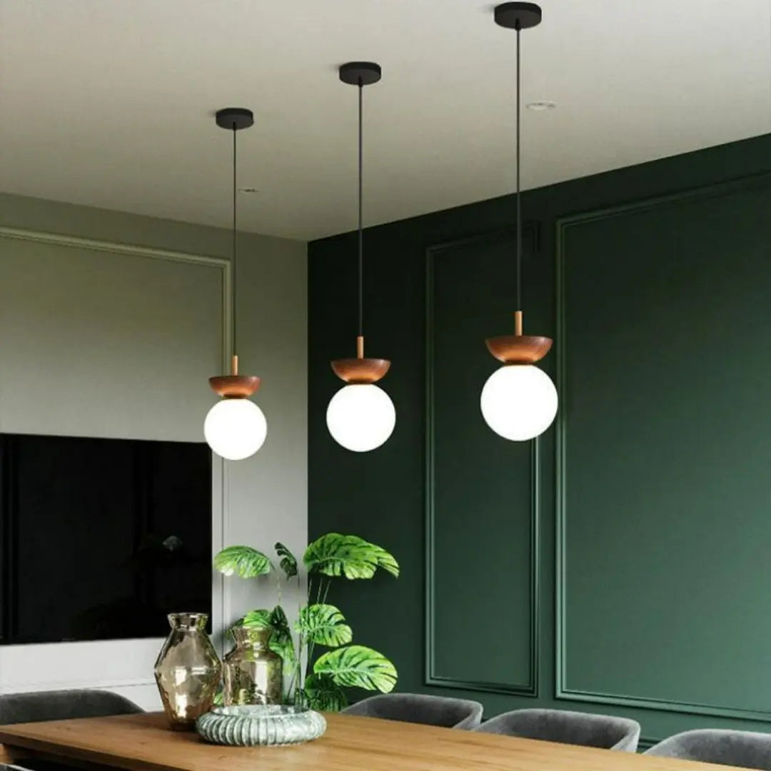 Log Japanese Ceiling Lamp - Customisable Zen Lighting with Refined Minimalism
