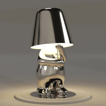 Thinker Brothers Table Lamp - Artistic Modern Sculptural Lamp