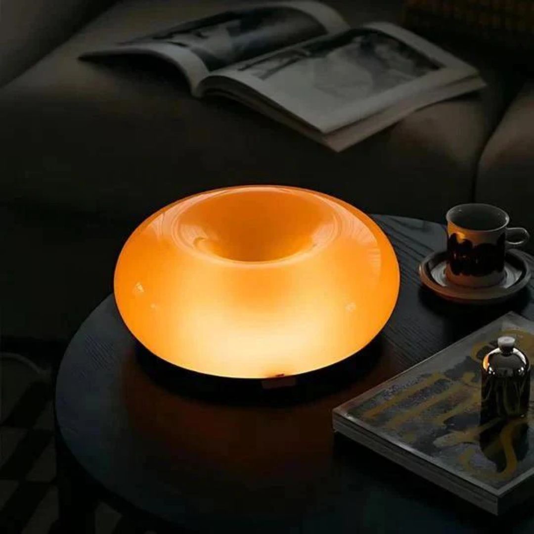 Stockholm Sun Orb Donut Lamp - Touch Control with 3 Light Modes