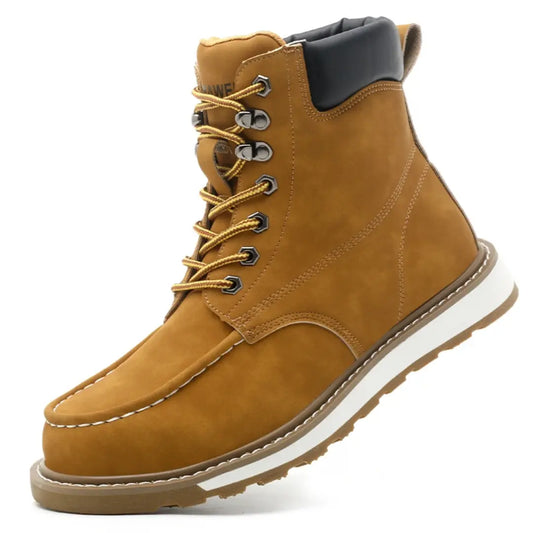 Mens High Top Safety Work Boots for Demanding Workdays
