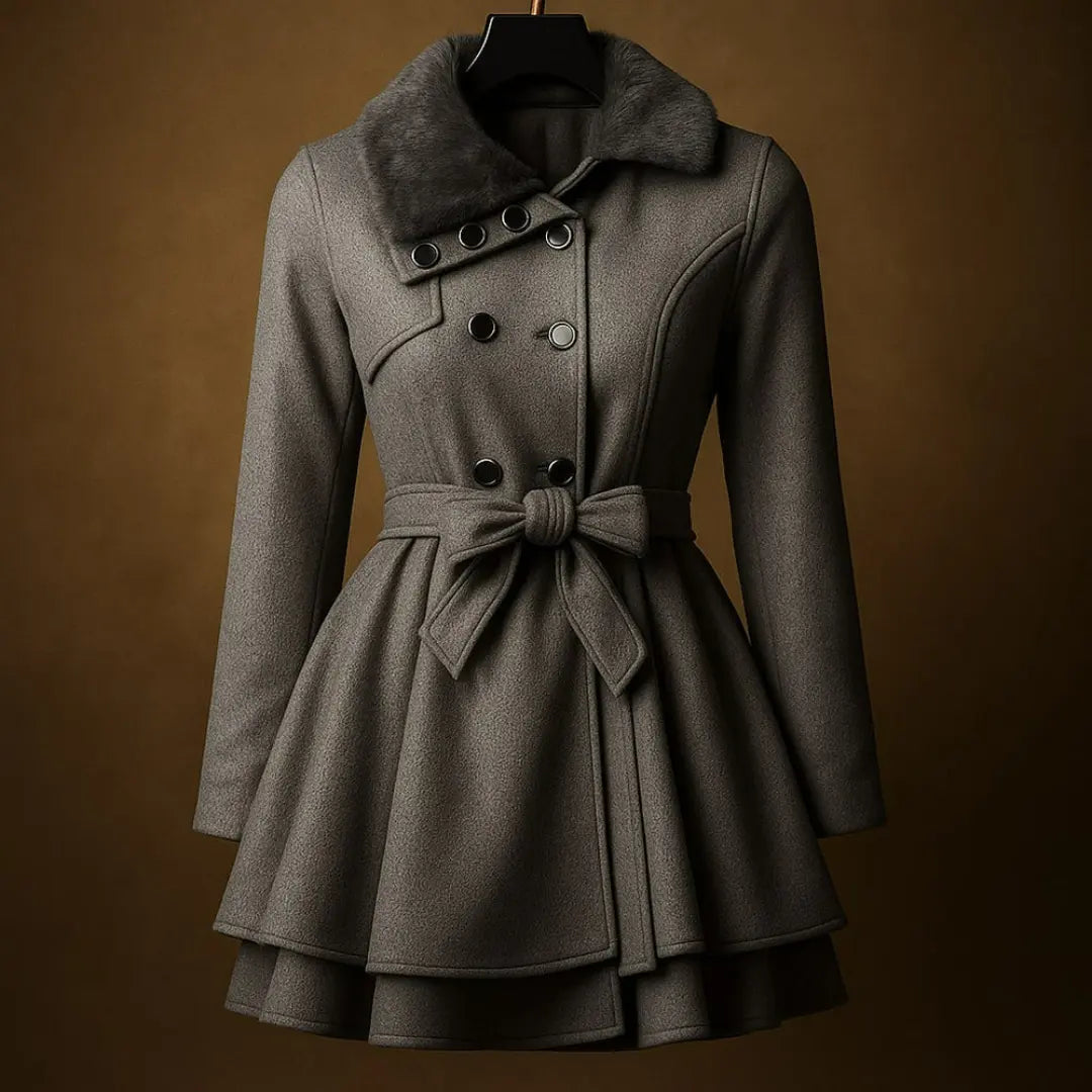 Valentina Structured Belted Coat