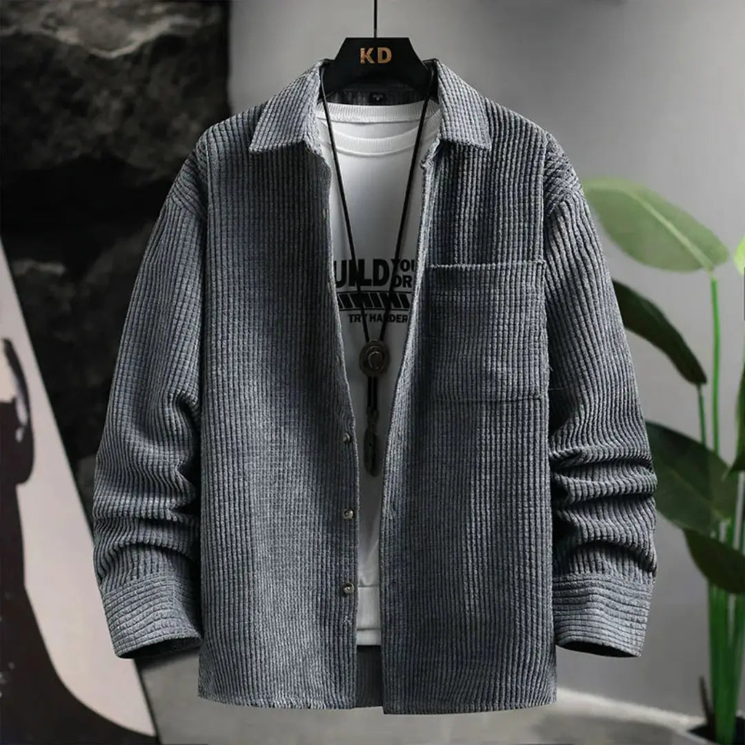 Halden Corduroy Button-Up