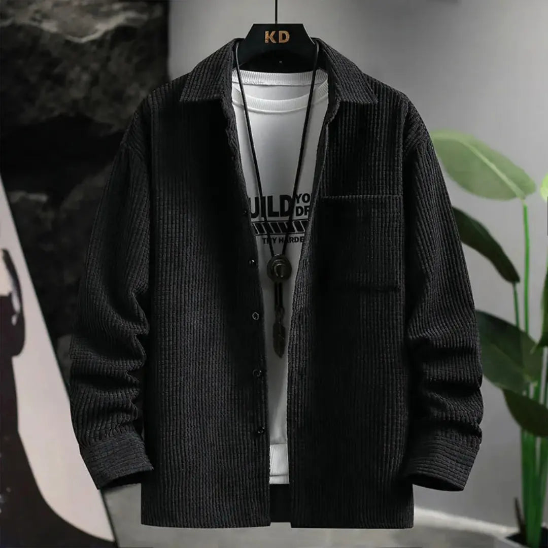 Halden Corduroy Button-Up