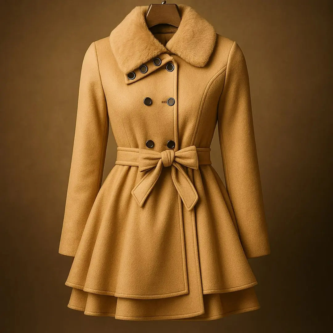 Valentina Structured Belted Coat
