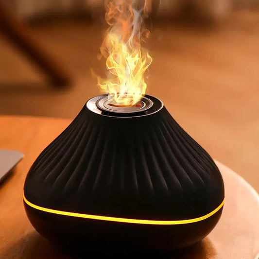Flame Light Aromatherapy Humidifier with 7 Color