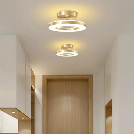 LED Ceiling Light - Modern Round Acrylic Ceiling Light for Hallways and Corridors