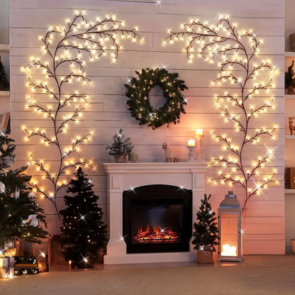 Bendable Willow Vine Tree Light - Decorative LED Branches for Home and Festive Decor