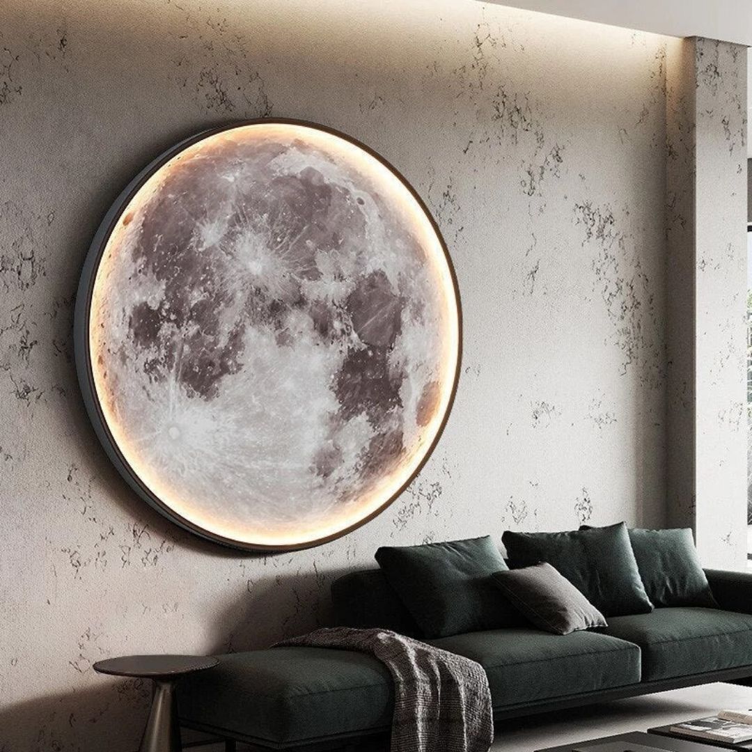 Moonlamp - 3-Color Adjustable LED Wall Lamp with Mobile App Control