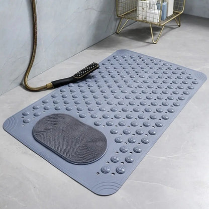 Non Slip PVC Bathtub Mat with Suction Cup Massage Bumps