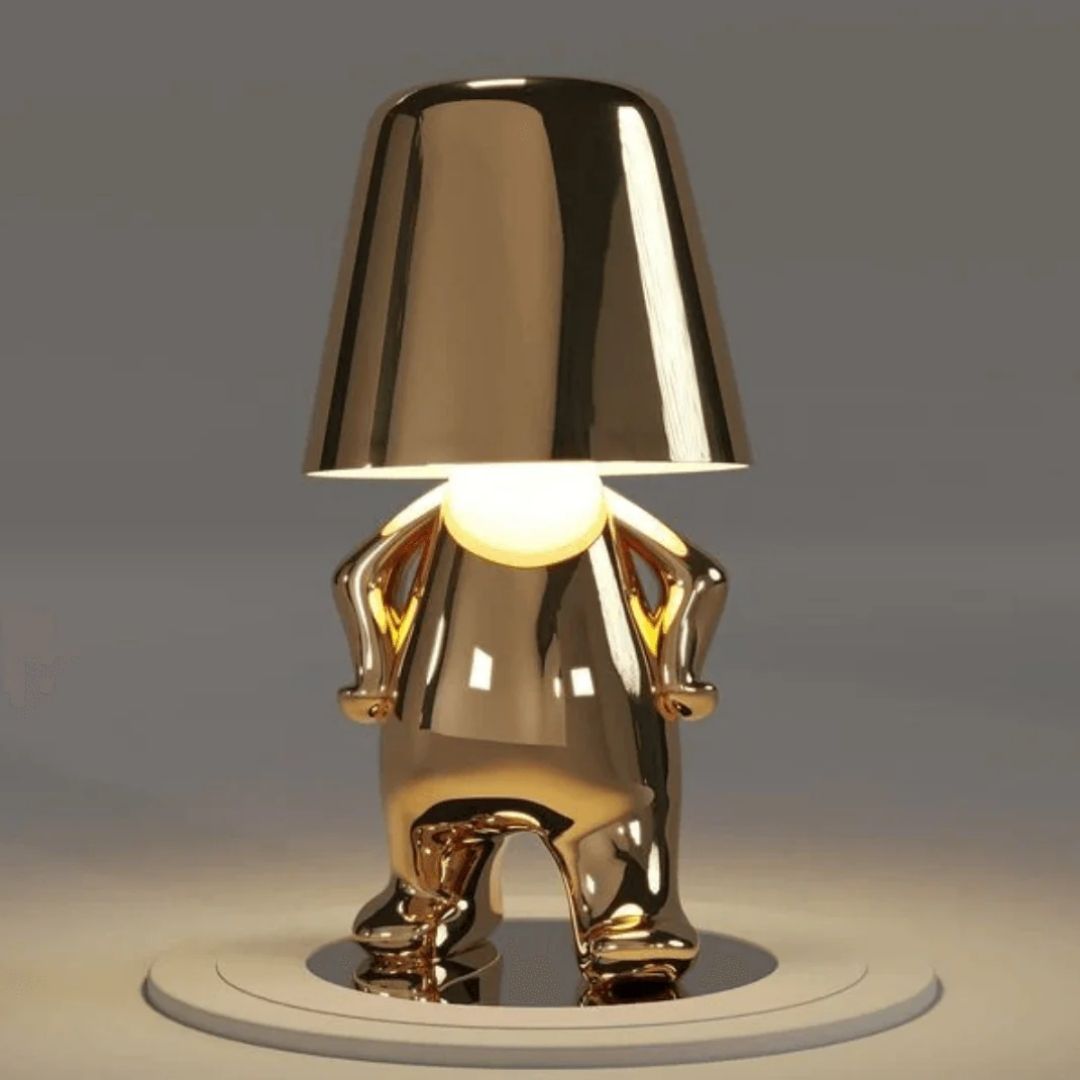Thinker Brothers Table Lamp - Artistic Modern Sculptural Lamp