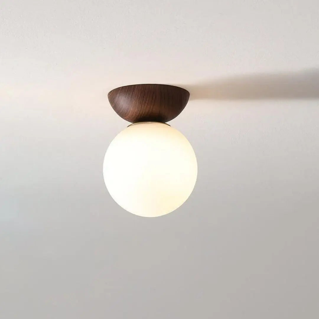 Log Japanese Ceiling Lamp - Customisable Zen Lighting with Refined Minimalism