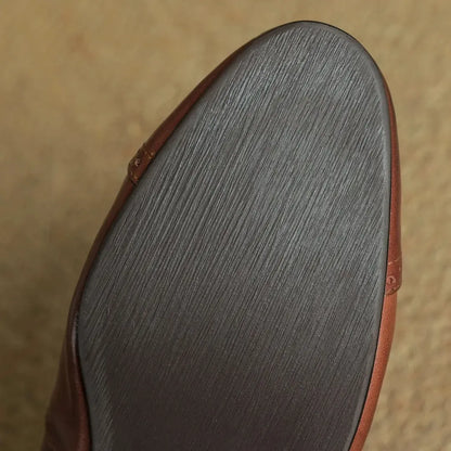 Graneth Genuine Leather Flats