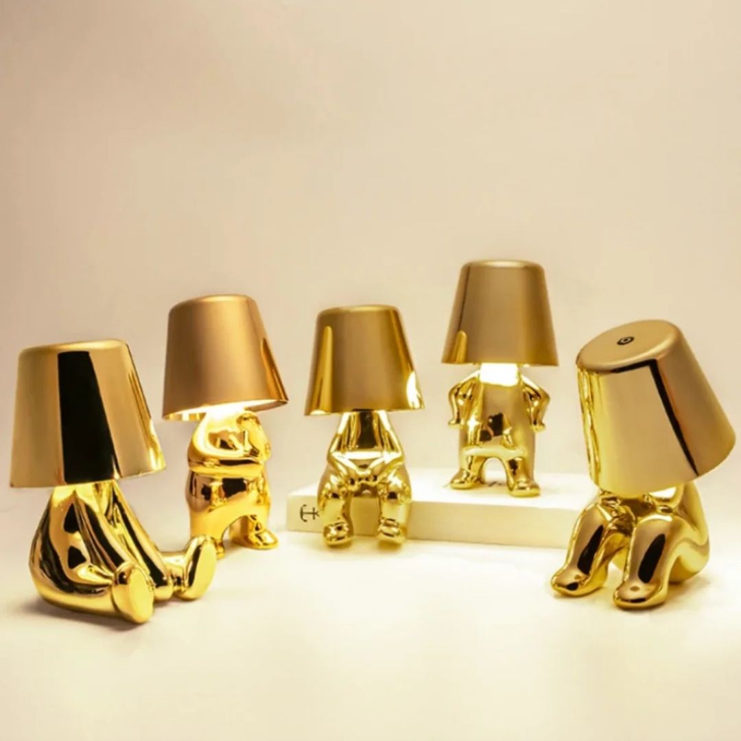 Thinker Brothers Table Lamp - Artistic Modern Sculptural Lamp