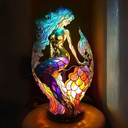 Modern Art-Inspired Ambient Lamp - Sculptural Statement Lighting with Bold Artistic Flair