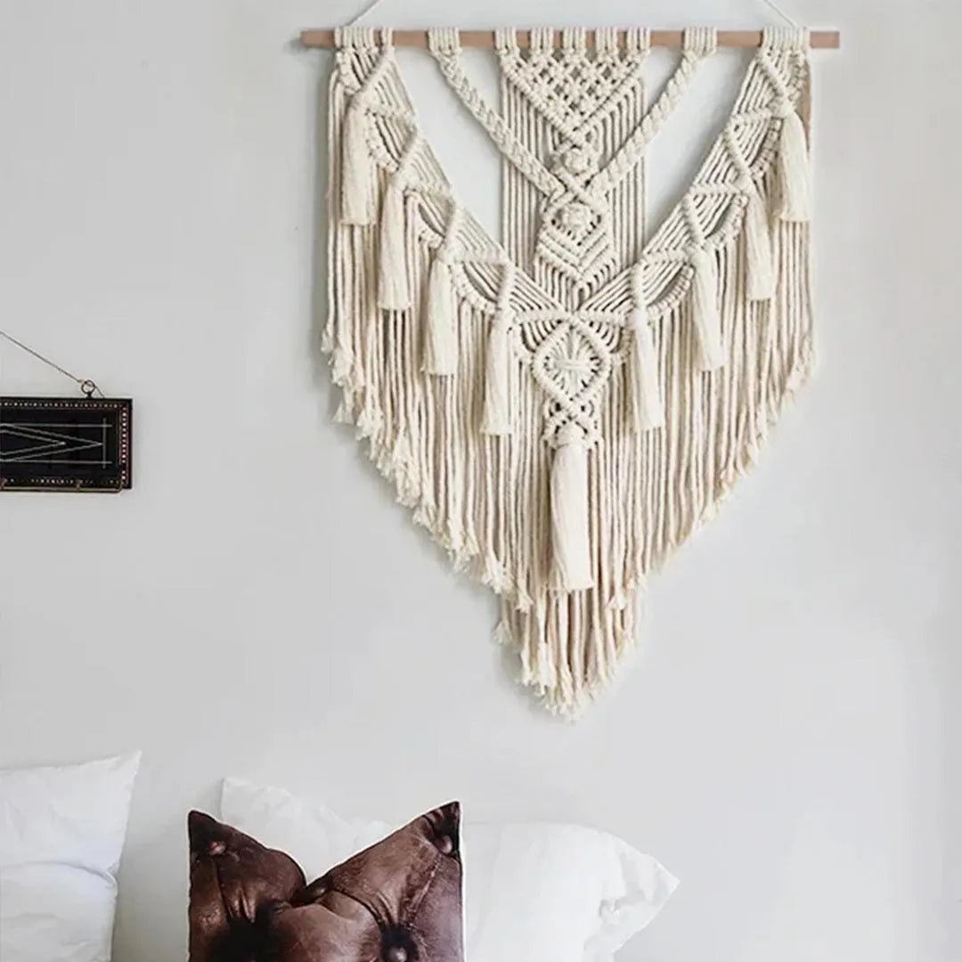 Handcrafted Macrame Woven Wall Hanging