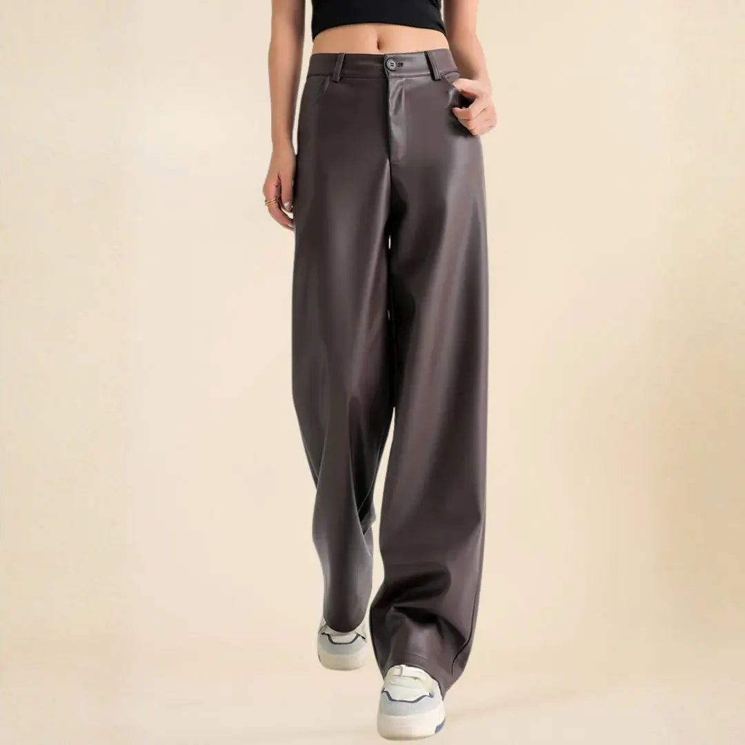 Selene Leather Trouser