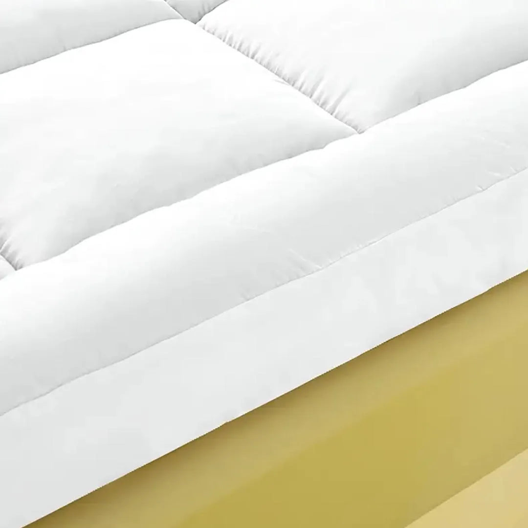 Hotel Quality Mattress Topper - Extra Thick 10cm with Elastic Straps