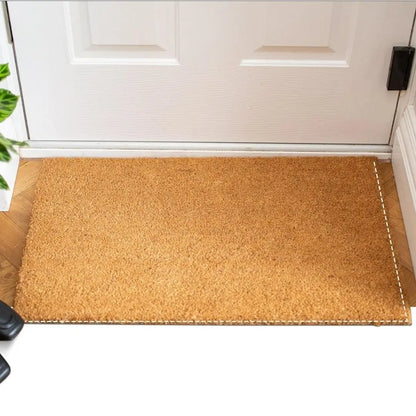 CoirGuard Heavy-Duty Entrance Mat - Non-Slip Coir and Rubber Backed Mat for Indoor and Outdoor Use