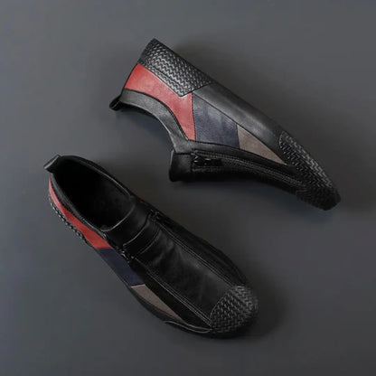 Claude Monet Leather Sneakers