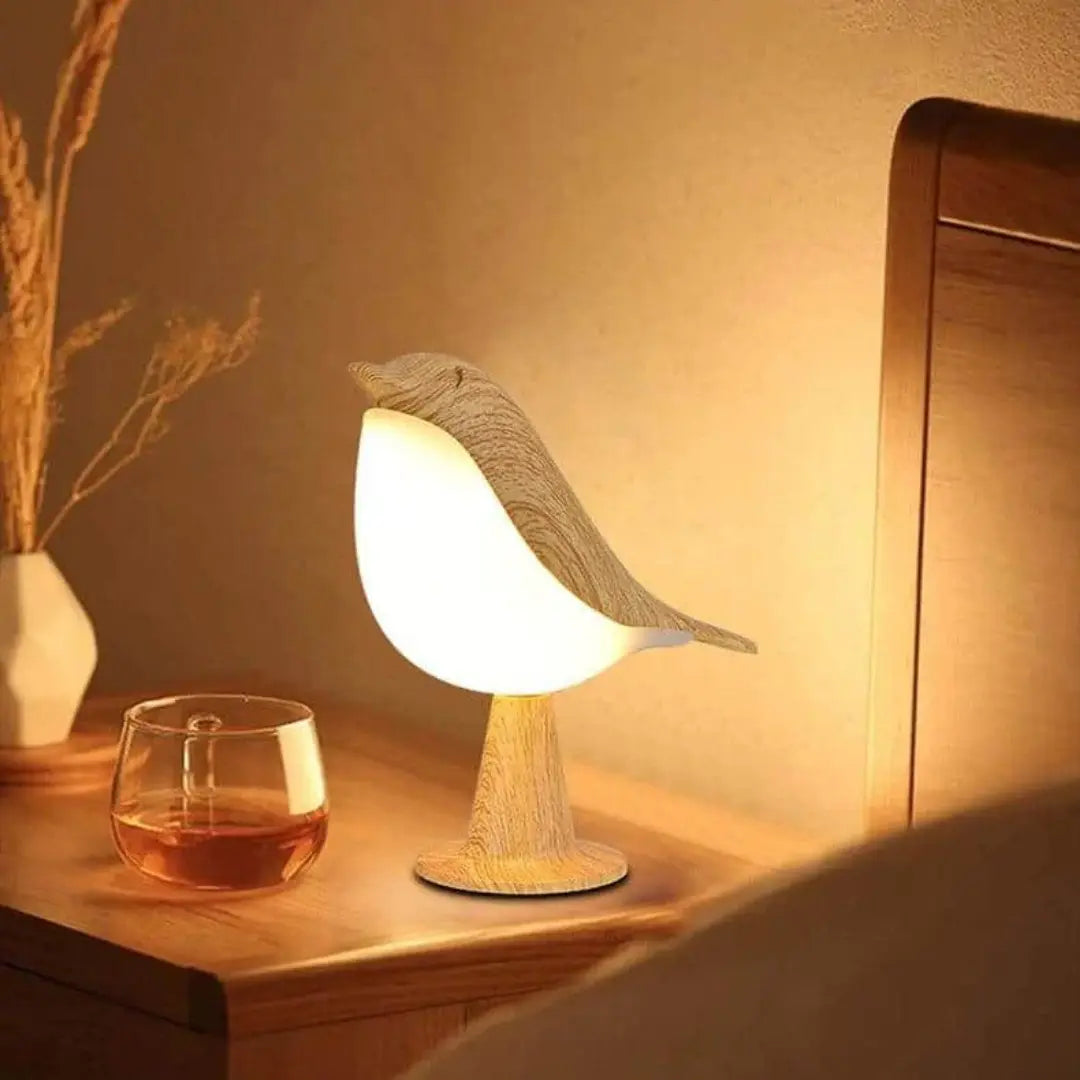 Bird Light and Aroma Diffuser - Touch Lamp with Essential Oil Diffuser