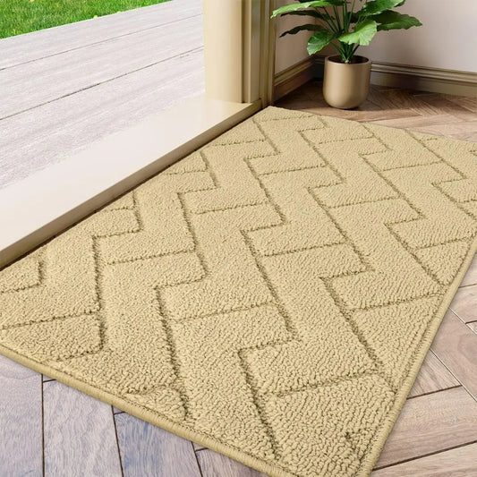 AbsorbGuard Indoor Doormat - Low Profile Non-Slip Washable Mat