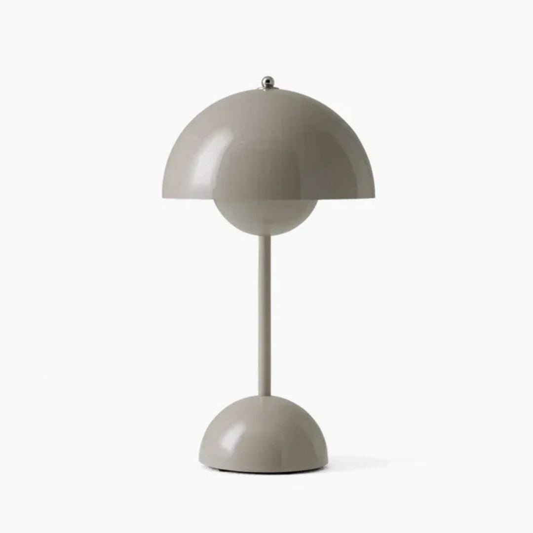 AuroraGlo LED Table Lamp - Compact Rechargeable Accent Light with Modern Design