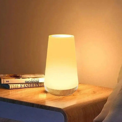 GlowTap - Portable Touch LED Lamp with Colour Modes and USB-C Charging