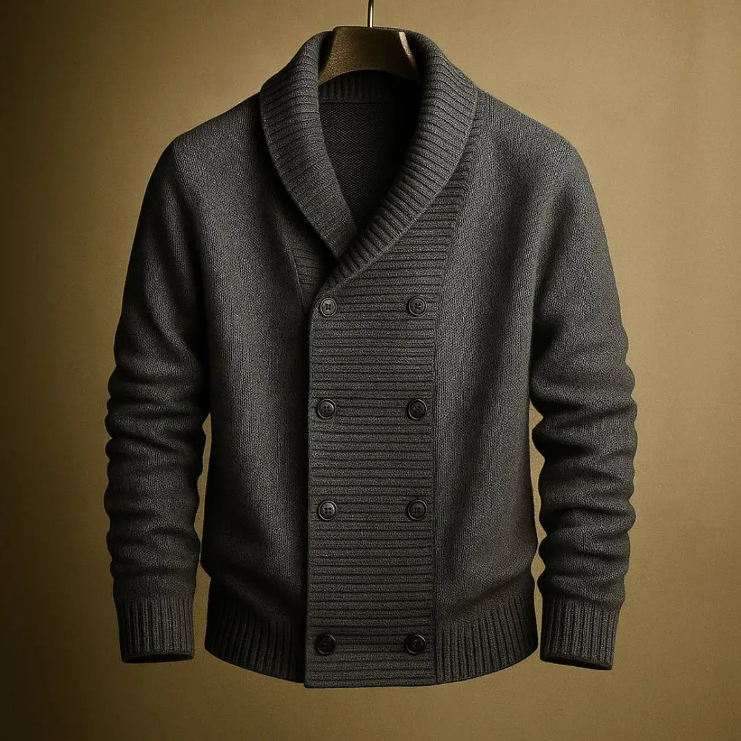 Adriano Cotton Shawl Cardigan