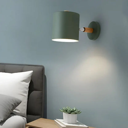Scandinavian Lamp Wall Light Adjustable - Pastel Wall Reading Lamp for Bedrooms and Kids Rooms
