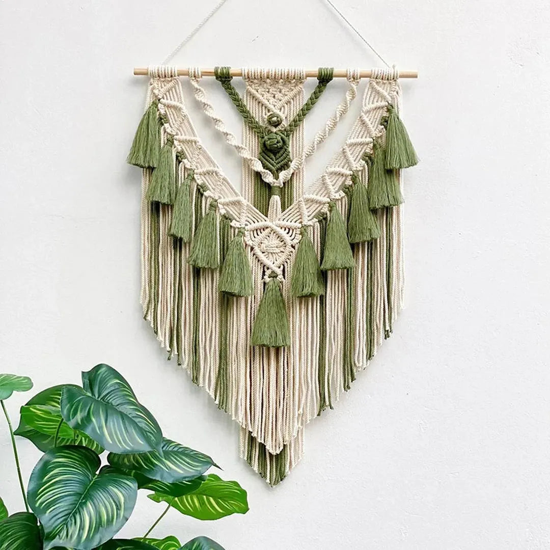 Handcrafted Macrame Woven Wall Hanging