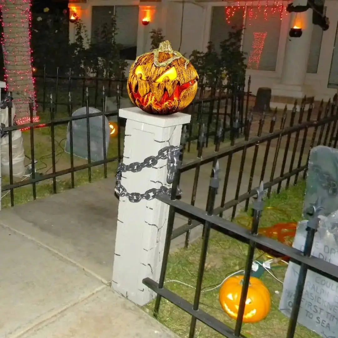 Halloween Pumpkin Animatronic Rise and Fall Decoration
