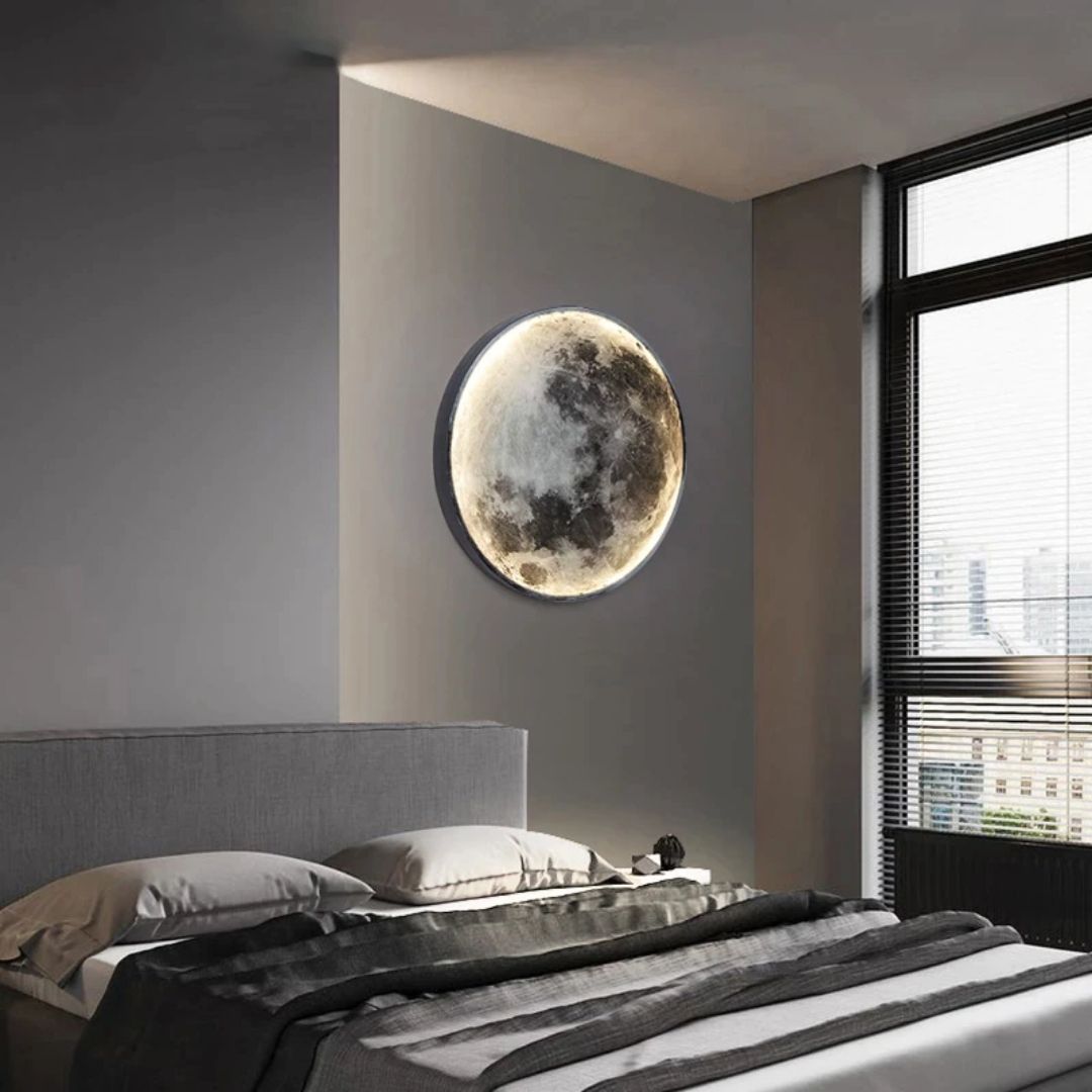 Moonlamp - 3-Color Adjustable LED Wall Lamp with Mobile App Control