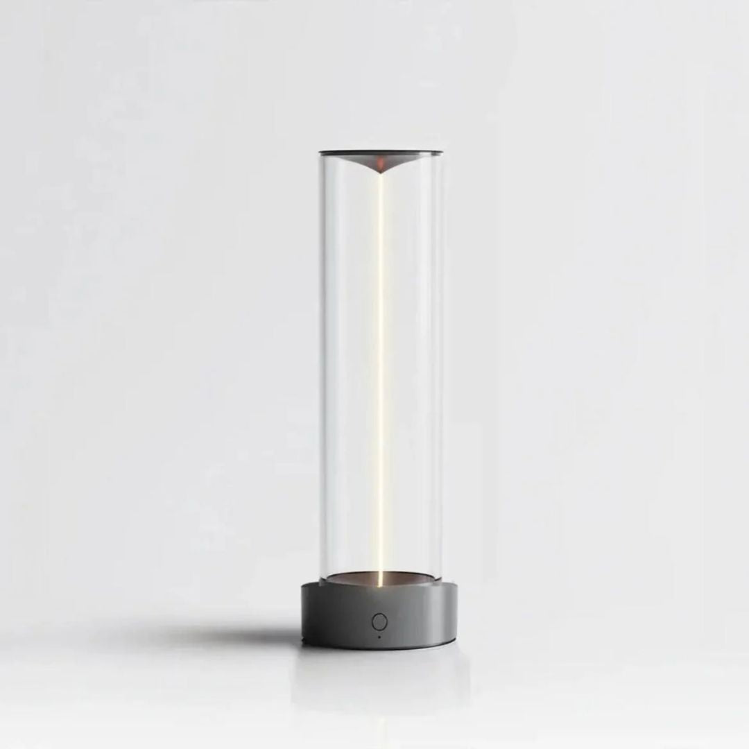 Phoenix Table Lamp - Modern Crystal Column Light