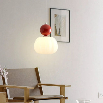 Scout Art Deco Pendant Light - Sculptural Globe Ceiling Lamp