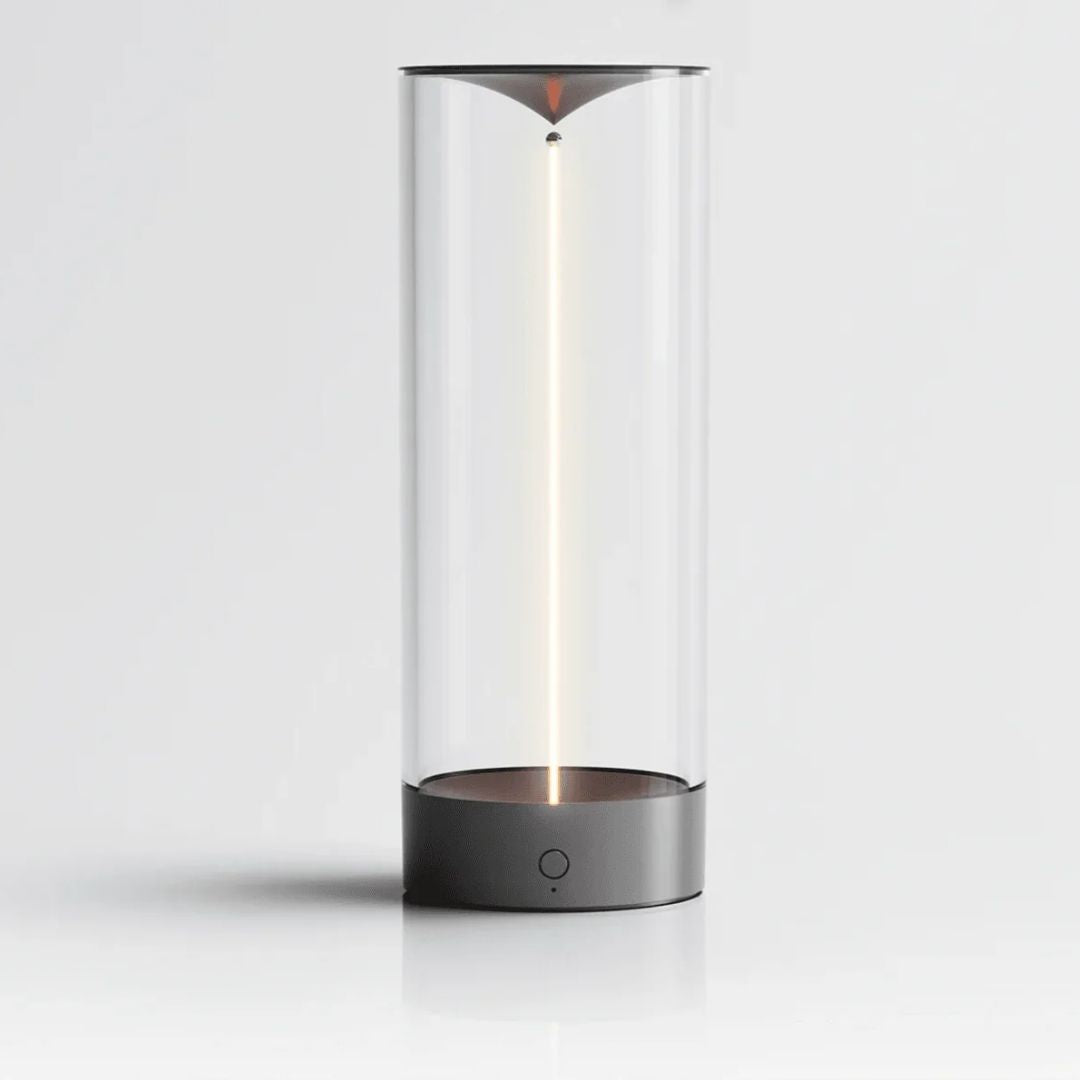 Phoenix Table Lamp - Modern Crystal Column Light