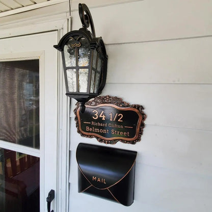 Rovira Ancient Rome Solar Outdoor Wall Light - Waterproof Vintage Sconce with Remote and E27 Bulb