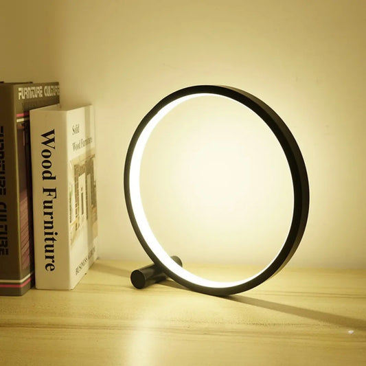 HaloLite - Touch-Control LED Table Lamp with USB Charging