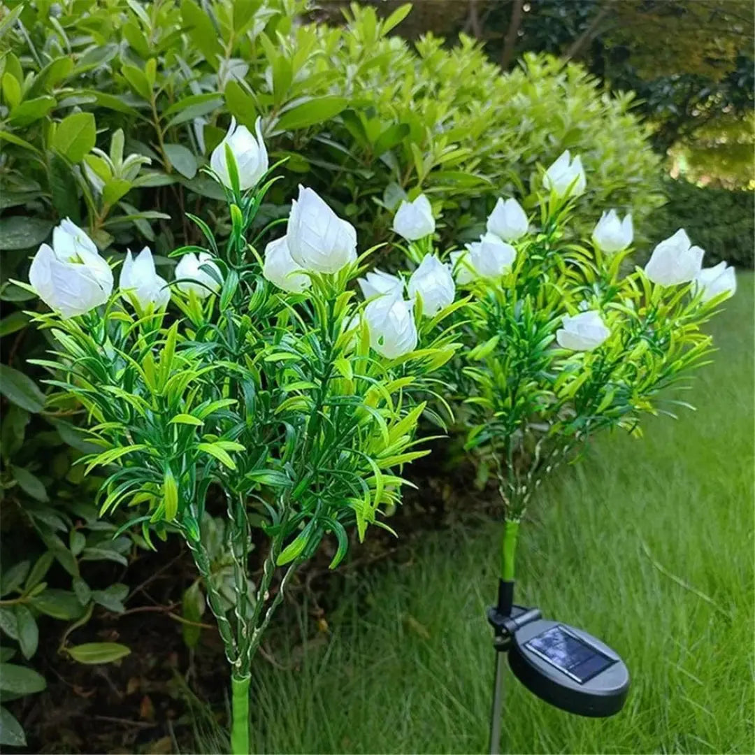 SunGlow - Solar Flower Tree Light - 42 LED Gardenia Lamp